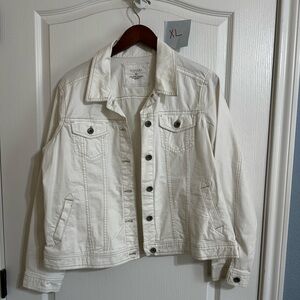 Universal Thread Cream Jean Jacket